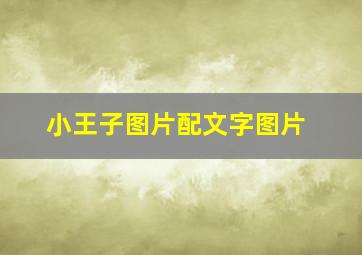 小王子图片配文字图片