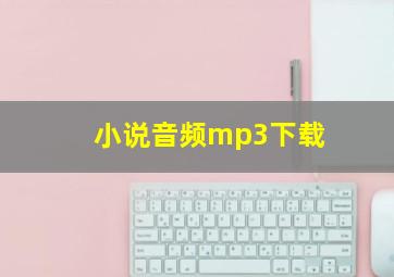 小说音频mp3下载