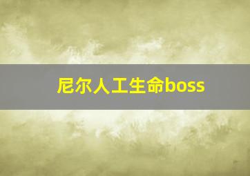 尼尔人工生命boss