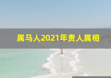 属马人2021年贵人属相