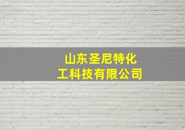 山东圣尼特化工科技有限公司