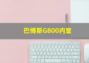 巴愽斯G800内室