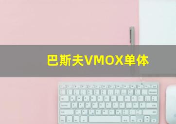 巴斯夫VMOX单体