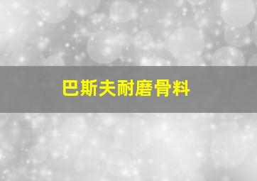 巴斯夫耐磨骨料