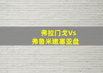 弗拉门戈Vs弗鲁米嫩塞亚盘