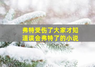 弗特受伤了大家才知道误会弗特了的小说