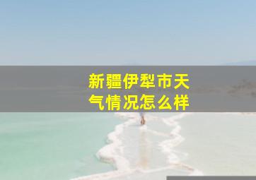 新疆伊犁市天气情况怎么样