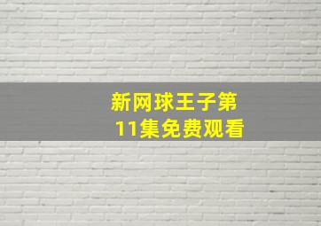 新网球王子第11集免费观看