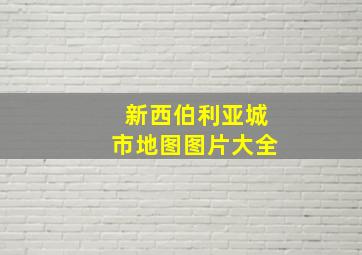 新西伯利亚城市地图图片大全