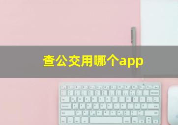 查公交用哪个app