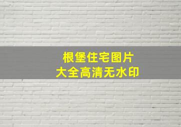 根堡住宅图片大全高清无水印