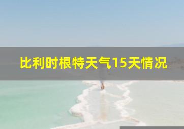 比利时根特天气15天情况