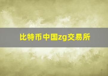 比特币中国zg交易所