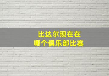 比达尔现在在哪个俱乐部比赛