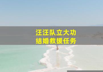 汪汪队立大功结婚救援任务