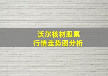 沃尔核材股票行情走势图分析