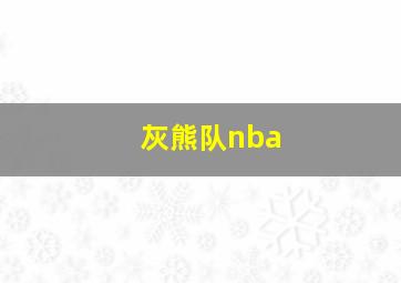 灰熊队nba