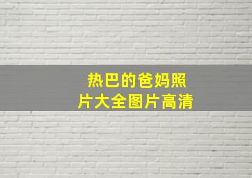 热巴的爸妈照片大全图片高清