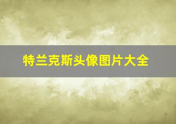 特兰克斯头像图片大全