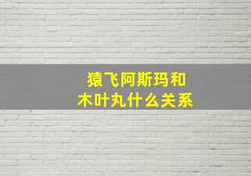 猿飞阿斯玛和木叶丸什么关系