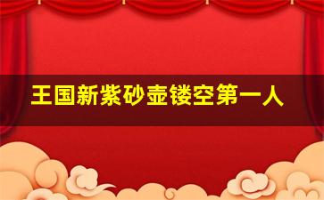 王国新紫砂壶镂空第一人