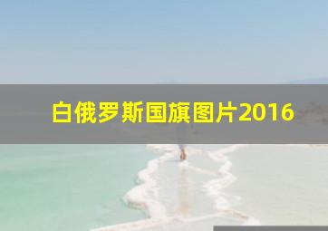 白俄罗斯国旗图片2016