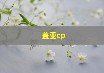 盖亚cp