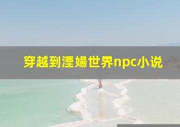 穿越到湮婸世界npc小说