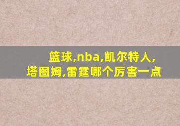 篮球,nba,凯尔特人,塔图姆,雷霆哪个厉害一点