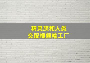 精灵族和人类交配视频精工厂