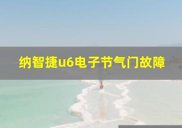 纳智捷u6电子节气门故障