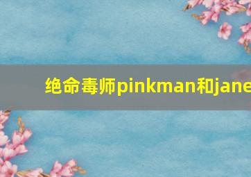 绝命毒师pinkman和jane