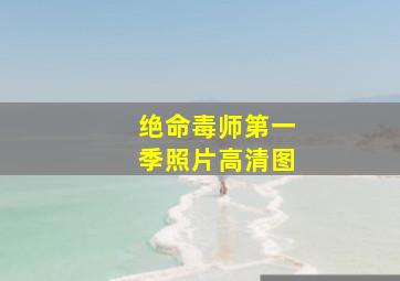 绝命毒师第一季照片高清图