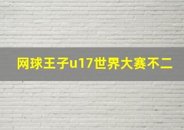 网球王子u17世界大赛不二