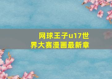 网球王子u17世界大赛漫画最新章