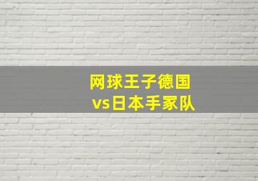 网球王子德国vs日本手冢队