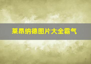 莱昂纳德图片大全霸气