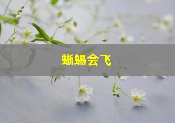 蜥蜴会飞