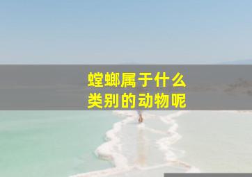 螳螂属于什么类别的动物呢