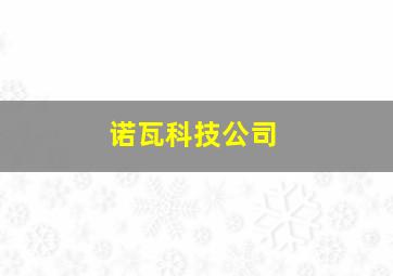 诺瓦科技公司