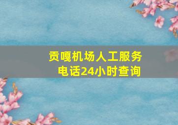 贡嘎机场人工服务电话24小时查询