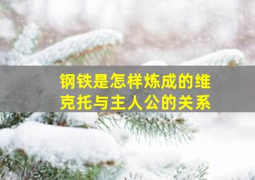 钢铁是怎样炼成的维克托与主人公的关系