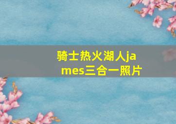 骑士热火湖人james三合一照片