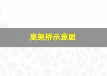 高架桥示意图