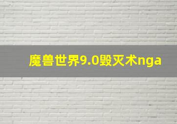 魔兽世界9.0毁灭术nga