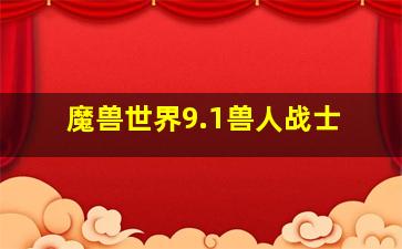 魔兽世界9.1兽人战士