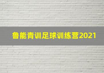 鲁能青训足球训练营2021