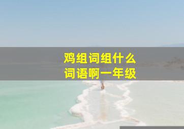 鸡组词组什么词语啊一年级