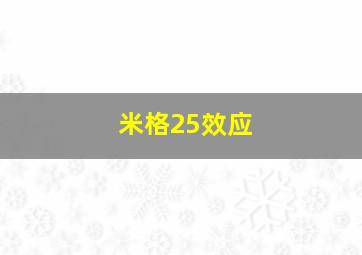 米格25效应